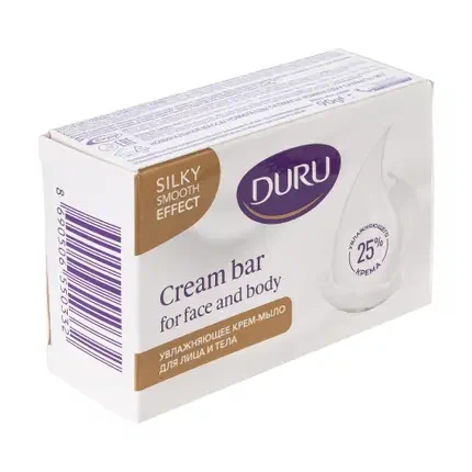 DURU Cream Bar крем-мыло в инд. упаковке 90г